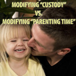 Modify parenting time or custody